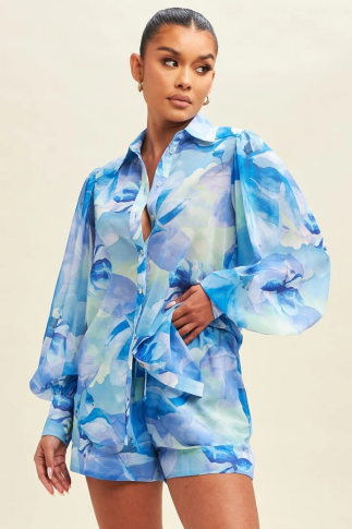 BLUE MULTI TWO PIECE SET