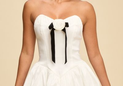 White Mini Tube Dress