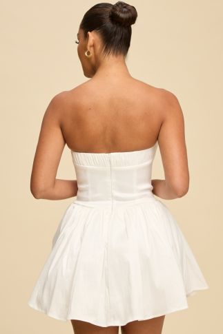 White Mini Tube Dress