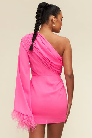 Pink Midi Dress